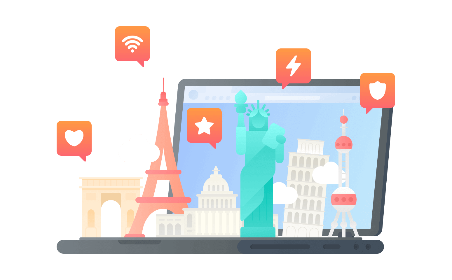 在苏里南连接到中国的加速器 - 返华VPN